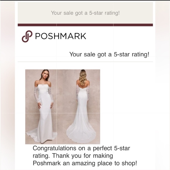 Lulus Size Medium Mesh Beaded Sweetheart Mermaid Maxi Wedding Dress Bridal Elope - Picture 15 of 16